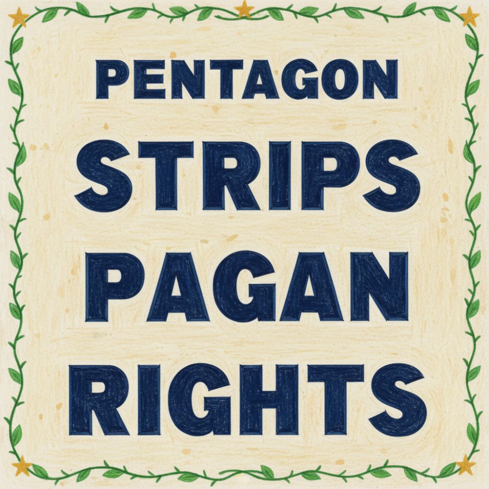 Pentagon Strips Pagan Rights